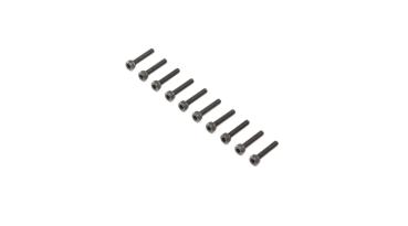 Losi Cap Head Screws, Stl, BO, M3 x 16mm (10) - LOS255009