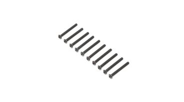 Losi Button Head Screws, Stl, BO, M4 x 35mm (10) - LOS255012