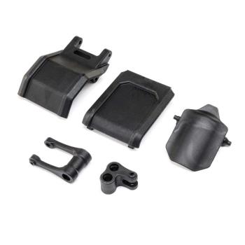 Losi Pull Rod Knuckle & Skid Plates: Promoto-MX - LOS264001