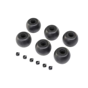 Losi Lean Bar Wheels & Stops (6): Promoto-MX - LOS264003