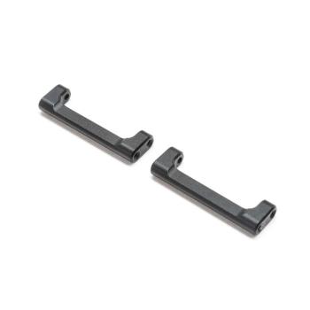 Losi Aluminum Crossbar Shock Mount Black: Mini LMT (2) - LOS311016