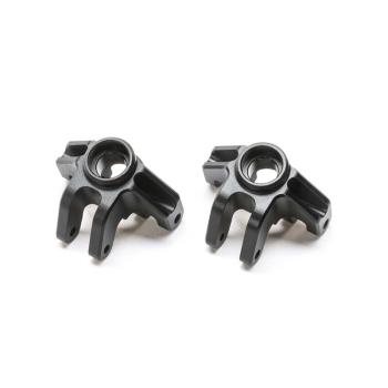 Losi Aluminum Steering Spindle Set Black: Mini LMT - LOS314007