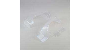 Losi L/R Rear Fender Set, Clear: Super Baja Rey - LOS350004