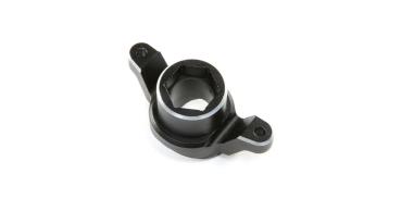Losi Servo Saver Top, Aluminum, Black: DBXL-E 2.0 - LOS351017