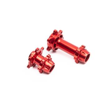 Losi Aluminum Hub Set Machined Red: Promoto-MX - LOS362000