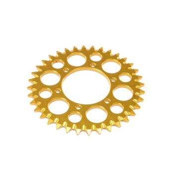 Losi Hub Chain Sprocket Gold: Promoto-MX - LOS362007
