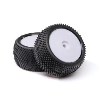 Losi Big Shot Rear Mounted Tires White (2): Mini B - LOS41051