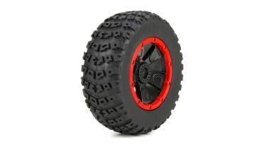 Losi DBXL 1:5 4WD Reifenset Links/Rechts vormontiert - LOS45004