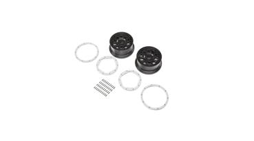 Losi Rad schwarz m. silber Beadlock: DBXL-E - LOS45015