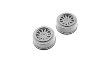 Losi Wheels, Silver (2): Super Baja Rey - LOS45020