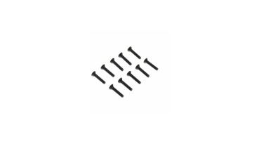 Losi 4-40 x 5/8 FlachkopfSchraubenn (10) - LOSA6233