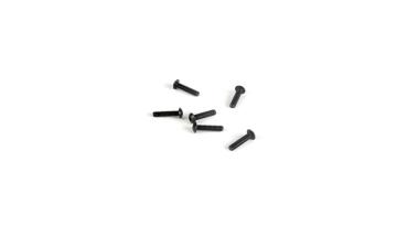 Losi 4-40 x 1/2 Rundkopfschrauben (6) - LOSA6256