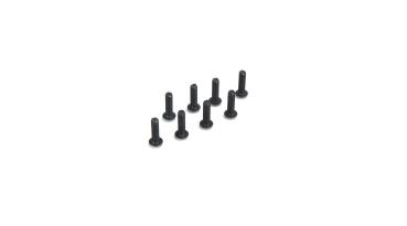 Losi 8-32 x 5/8 Rundkopfschrauben - LOSA6266