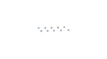 Losi 4-40 Aluminium Mini-Muttern (10) - LOSA6306