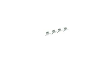 Losi 8B, 8T: Kupplungsfeder super hart, Silber(4) - LOSA9115