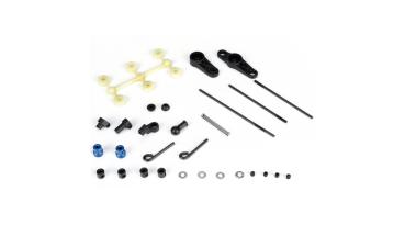 Losi 8B 2.0:  Brems u. Gasgestänge Set - LOSA9168
