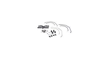 Losi Fr/R Sway Bar Kit: 10-T - LOSB2222