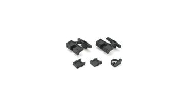 Losi Right/Left Bulkheads/Diff Retainer:LST,AFT,MUG,MGB - LOSB2257