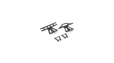 Losi Front/Rear Bumpers & Braces: LST,LST2,AFT MUG,MGB - LOSB2401