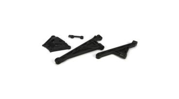 Losi F&R Chassis Brace & Spacer Set: 5TT - LOSB2558
