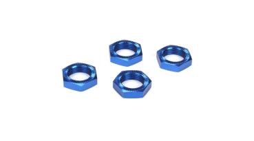 LOSI Radmutter, Blau eloxiert (4): 5TT - LOSB3227