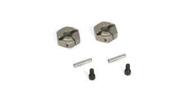Losi Aluminum Clamping Wheel Hex (2): TEN-SCTE - LOSB3493