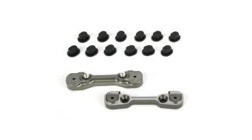 Losi Querlenkerhalterset Vorne einstellbar, Aluminium: TEN - LOSB4112