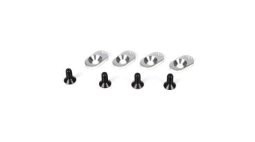 LOSI Motorbefestigungset und Schrauben (4) 19Z: 5TT - LOSB5801
