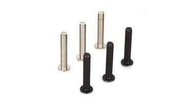 Losi Lower Shock Mounting Screw Set, 5mm (6): 5TT - LOSB6579