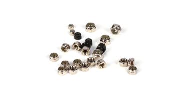Losi Lock Nut Asst. 3,4,5,6MM (24): 5TT - LOSB6590