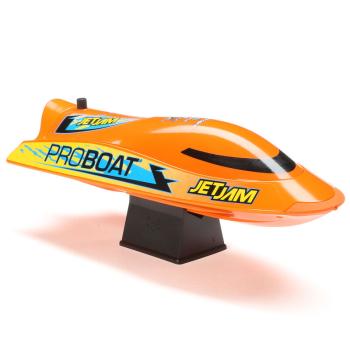 Proboat Jet Jam 12" Pool Racer, Brushed, Orange: RTR - PRB08031V2T1