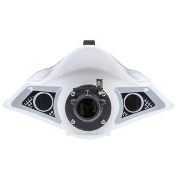 Proboat Jet Jam 12" Pool Racer, Brushed, White: RTR - PRB08031V2T2