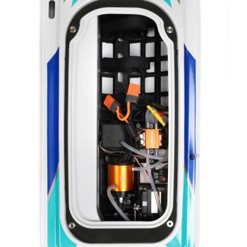 Proboat Sonicwake V2 36" Self-Righting, BL, White: RTR RC-Rennboot - PRB08032V2T2