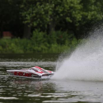 Proboat Blackjack 42-inch Brushless 8S Catamaran RC-Rennboot WHT/RED RTR - PRB08043T2