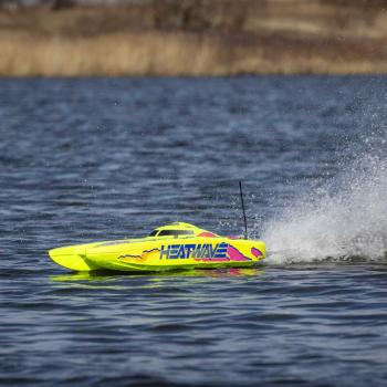 ProBoat Blackjack 24 V2 Catamaran Brushless RC-Rennboot RTR Heat Wave Visual - PRB08049T1