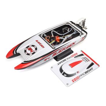 ProBoat Blackjack 24 V2 Catamaran Brushless RC-Rennboot: RTR Vegas Offshore - PRB08049T2