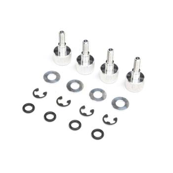 Proboat Canopy Thumb Screw Set: 42-inch Blackjack - PRB286084