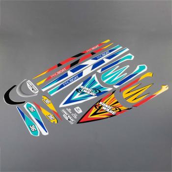proboat Decal Set T1/T2: Sonicwake 36 V2 - PRB289008