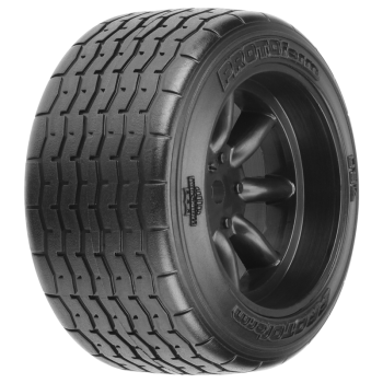 Proline VTA Rear Tire 31mm, Mounted Black Wheel - PRM1013918