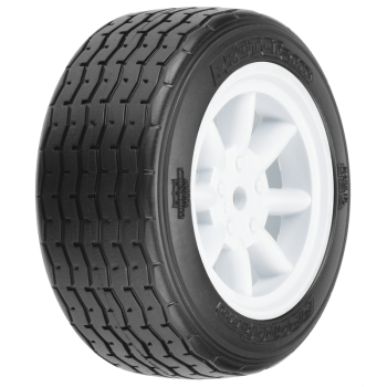Proline VTA Front Tire, 26mm, Mounted White Wheel - PRM1014017