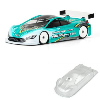 Protoform 1/10 P63 X-Lite (0.4mm) Clear Body for 190mm TC - PRM158015