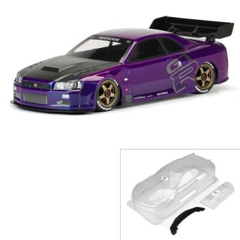 Protoform 1/7 2002 Nissan Skyline GT-R R34 Clr Bdy: Infrctn - PRM158400