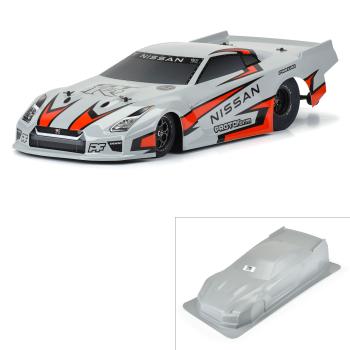 Protoform 1/10 Nissan GT-R R35 ToughColor Gray: 22S Drag Car - PRM158514