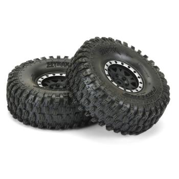 Proline Hyrax 1.9 G8 MTD Impulse Blk/Slvr Wheels F/R (2) - PRO1012813