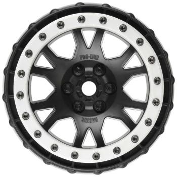 Proline Impulse Pro-Loc Black Wheel w/Gray Ring: XMX(2) - PRO276303