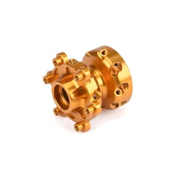 Proline 1/4 Pro-Spec Aluminum Front Hub Gold: Promoto-MX - PRO283604