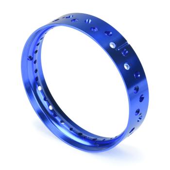 Proline 1/4 Pro-Spec Aluminum Rear Rim Blue: Promoto-MX - PRO283705