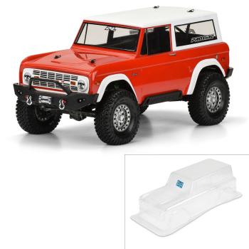 Proline 1973 Ford Bronco Clear Body: 1/10 Rock Crawler - PRO331360