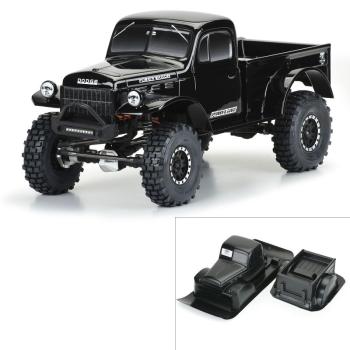 Proline 1946 Dodge Power Wagon (Black) 12.3 WB Crawlers - PRO349918