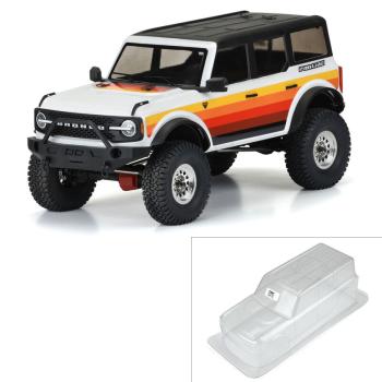 Proline 1/10 2021 Ford Bronco Clear Body Set 12.3": Crawlers - PRO357000